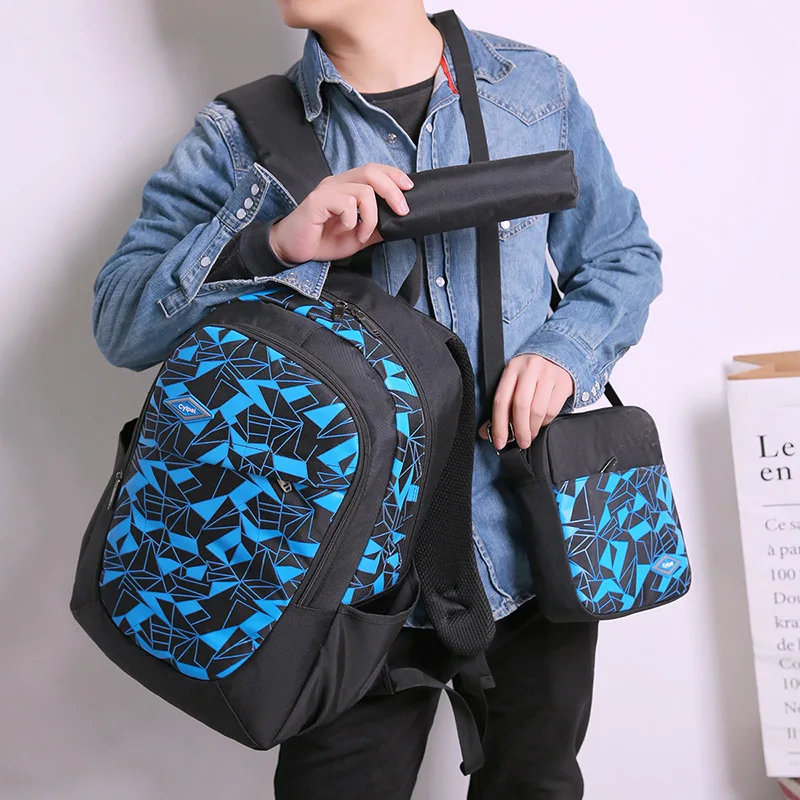 

Fashion Large Capacity Three-piece Set Backpack Outdoor Backpack New Style Travel Backpack Schoolbag