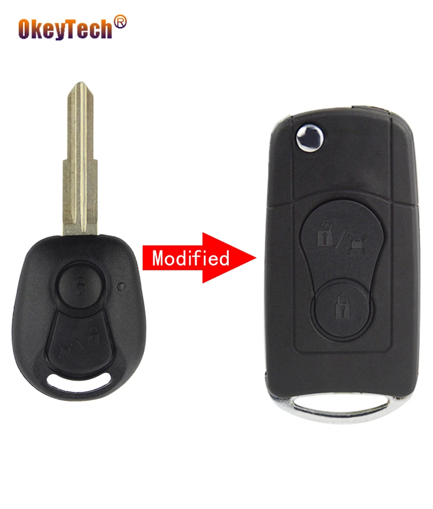 Replacement Key Shell Case Fob Cover Protector KP-102 for Ford Fiesta Replacement Key Shell Case Fob Cover Protector KP-102 for Ford Fiesta