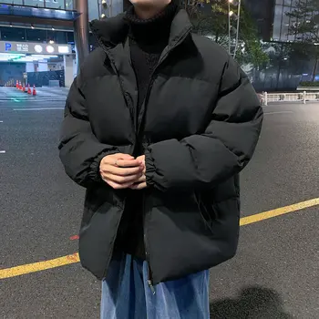 2022 Harajuku Men's Parkas Warm Thicken Fashion Coat Oversize Winter Casual Jacket Male Streetwear Hip Hop Coat Woman Parkas 5XL 1
