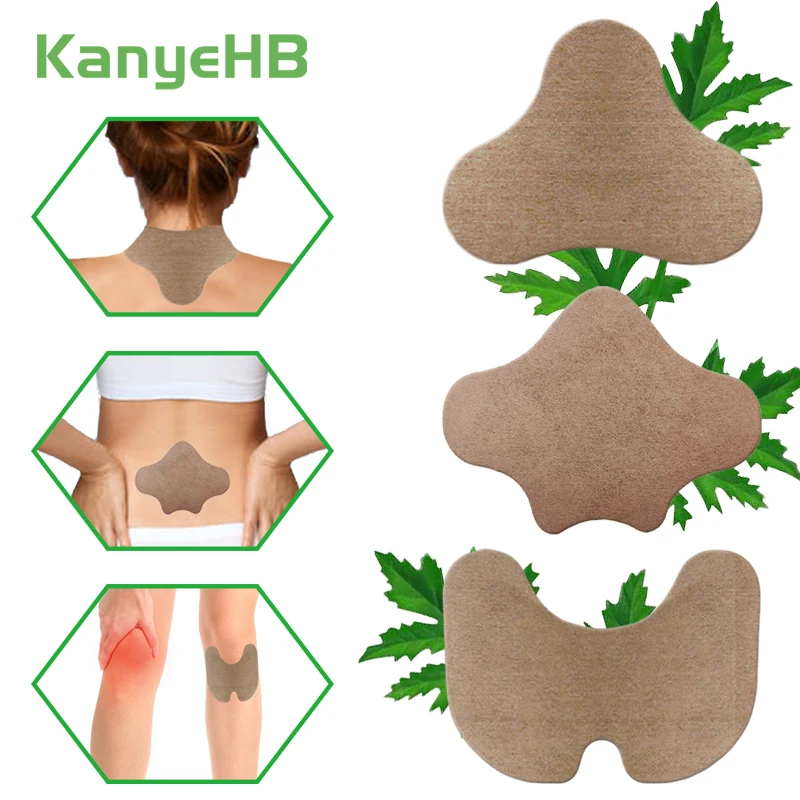 

12pcs New Types Cervical Knee Lumbar Pain Patches Relaxing Natural Wormwood Rheumatic Arthritis Plaster Back Massage Health Care