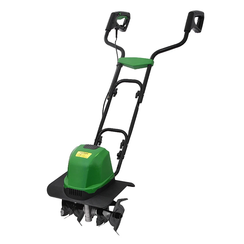 Tleg01a Mini Tiller Electric Plough Machine Cultivator Scarifier Garden Household Soil