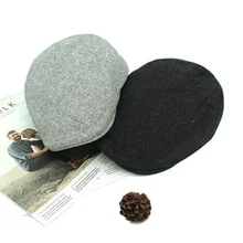 Зимняя шапка Peaky Blinders, мужские береты, шерстяная шапка s, новинка, винтажная Кепка для мужчин и женщин, плоский берет, шапки