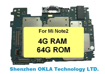

1pcs For Xiaomi Mi Note2 4G RAM 64G ROM Mainboard Motherboard Logic Board Replacement used original