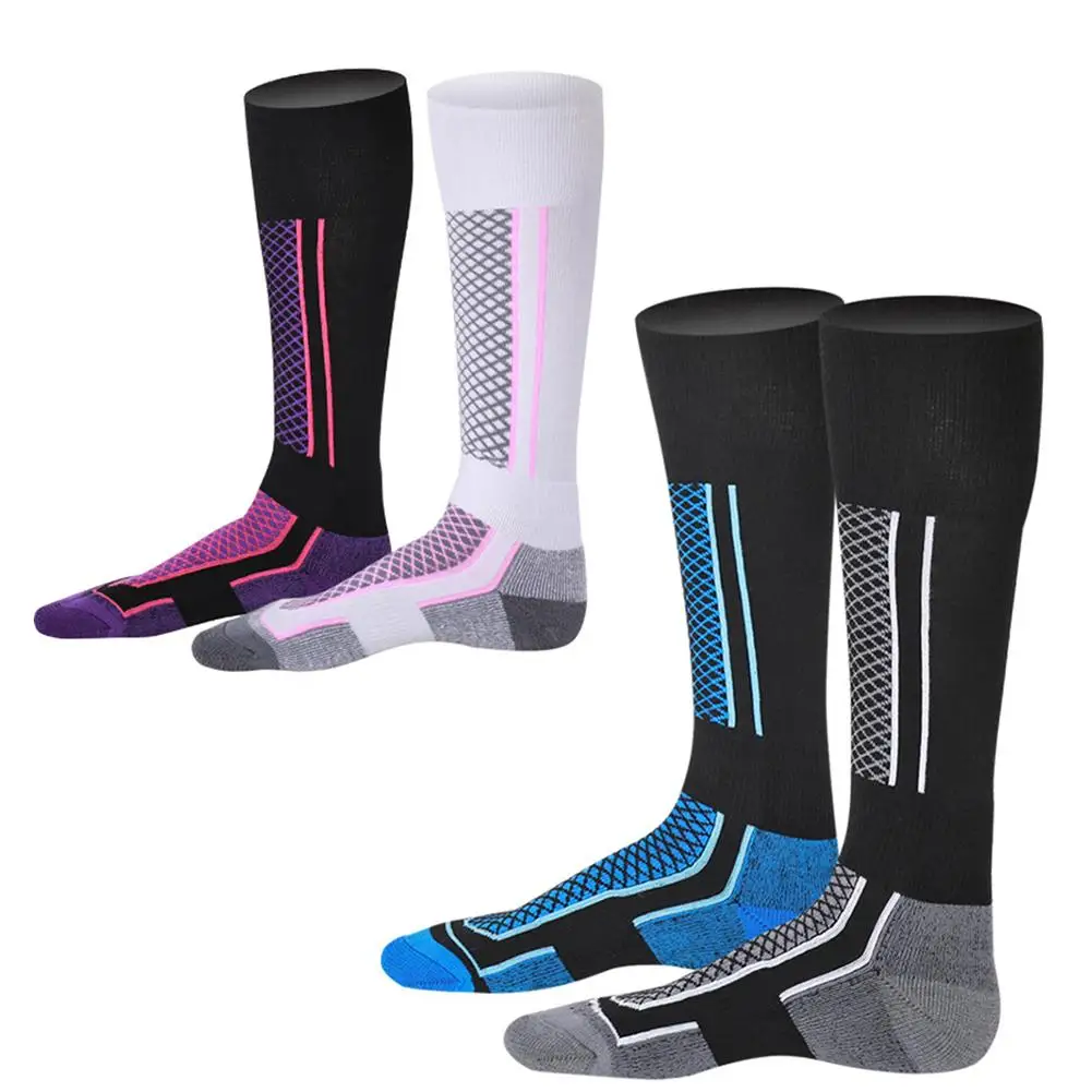 Men Women Winter Outdoor Sports Snowboard Skiing Thicken Warm Thermal Tube Socks Warm Bike Socks Outdoor Sports Ski Cycling Sock