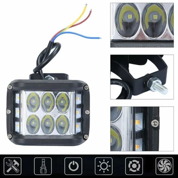 

90W Work Light 9000LM Waterproof Replacement Set Car Parts Truck Off-road