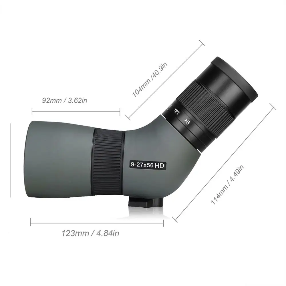 Spotting scope SVBONY SV410 Telescope 8-24x50/9-27x56 Spotting Scope Birding Extra-Low Dispersion Phase Correction Coated Powerful Monocular