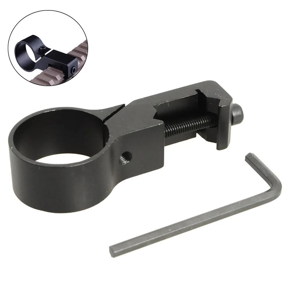 

Tactical Scope Side Mount Flashlight Light Laser Side Mount Weaver Picatinny Rail Mount Rifle Gun Adapter Torch Clip Holder