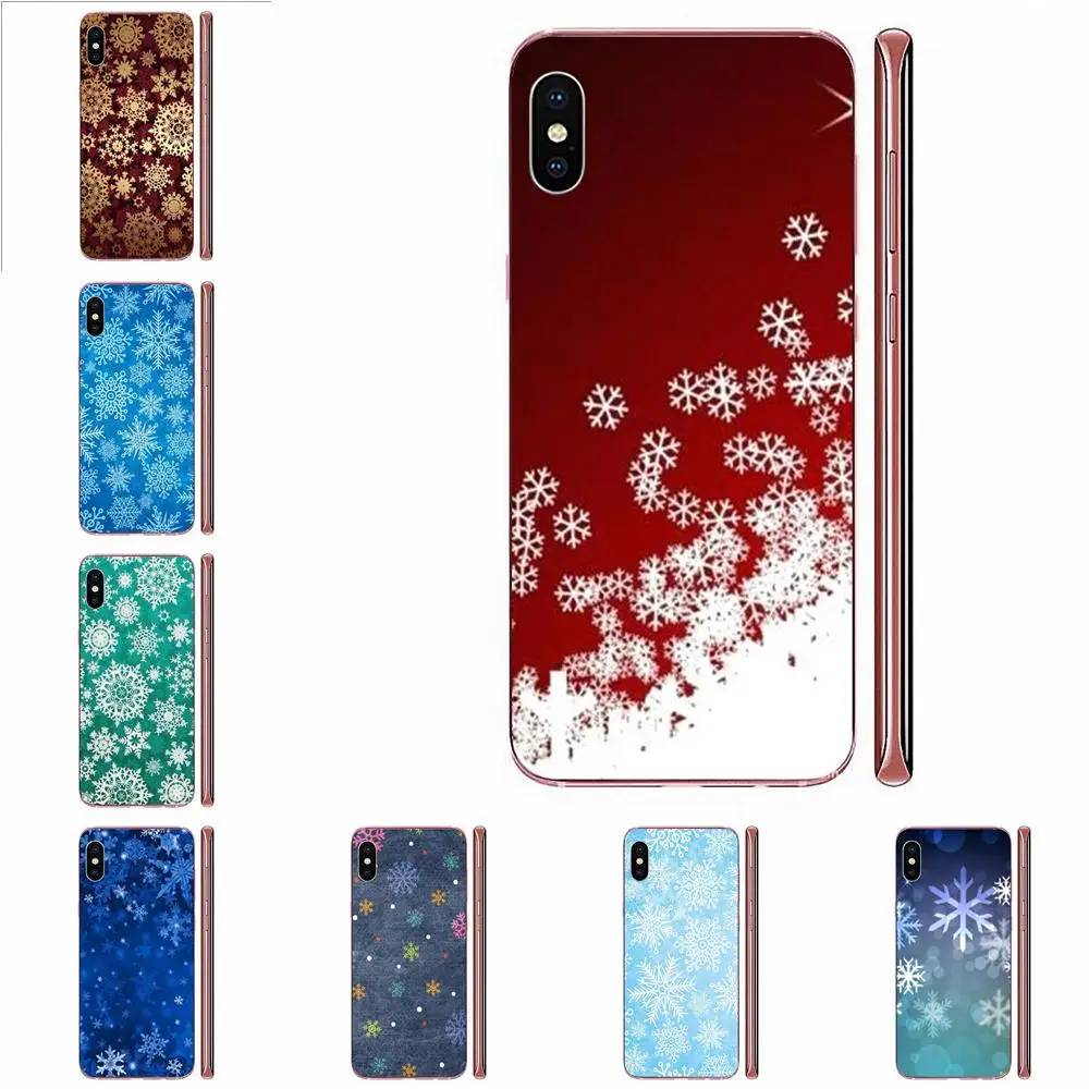 Чехлы из ТПУ в форме снежинки для Sony Xperia Z Z1 Z2 Z3 Z4 Z5 compact Mini M2 M4 M5 T3 E3 E5 XA XA1 XZ Premium |