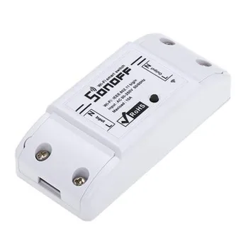 

Itead Sonoff Basic Wifi Smart Switch DIY Wireless Remote Smart Home Automation Relay Module Controller Work with Nest Alexa
