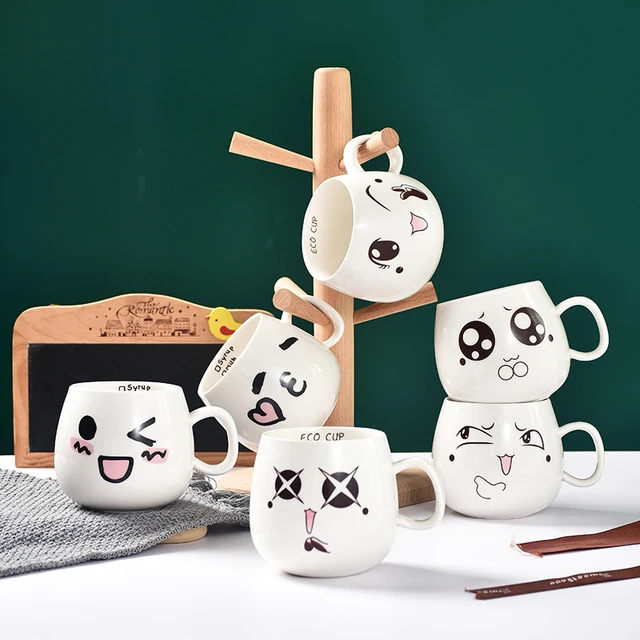 Creative Ceramic Coffee Mug Set Travel Cute Cup Coffee Mug Kawaii Cute Cups  Mug Cute Coffee Mugs Cups and Mugs Coffee Cup - AliExpress