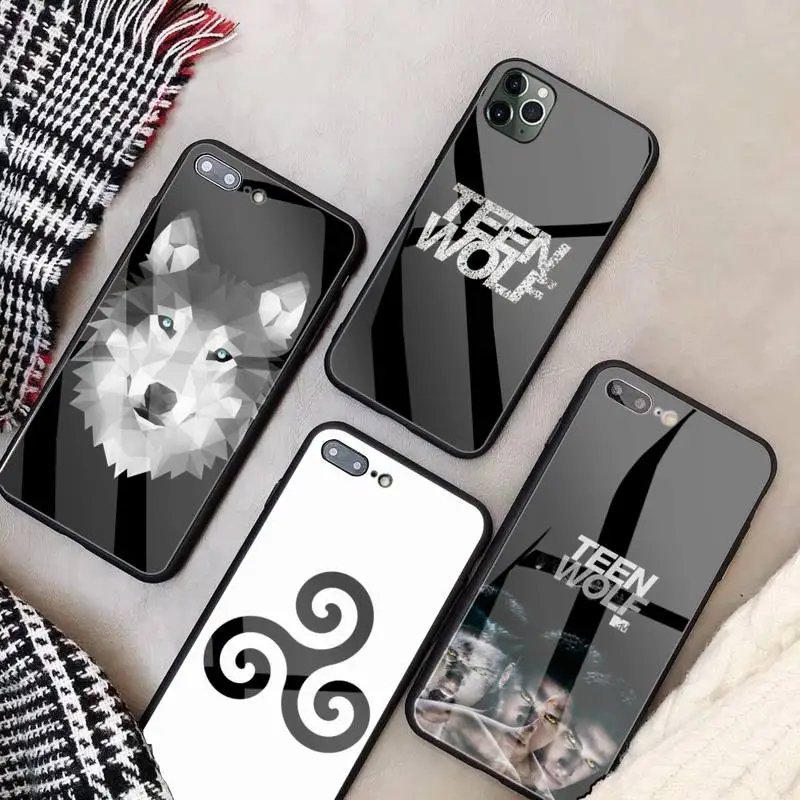 

Teen Wolf Terror TV Series Glass Phone Case Fundas Coque for IPhone 12 11 Pro Max Cases XR XS 7 8 Plus Cover Accessories Carcasa