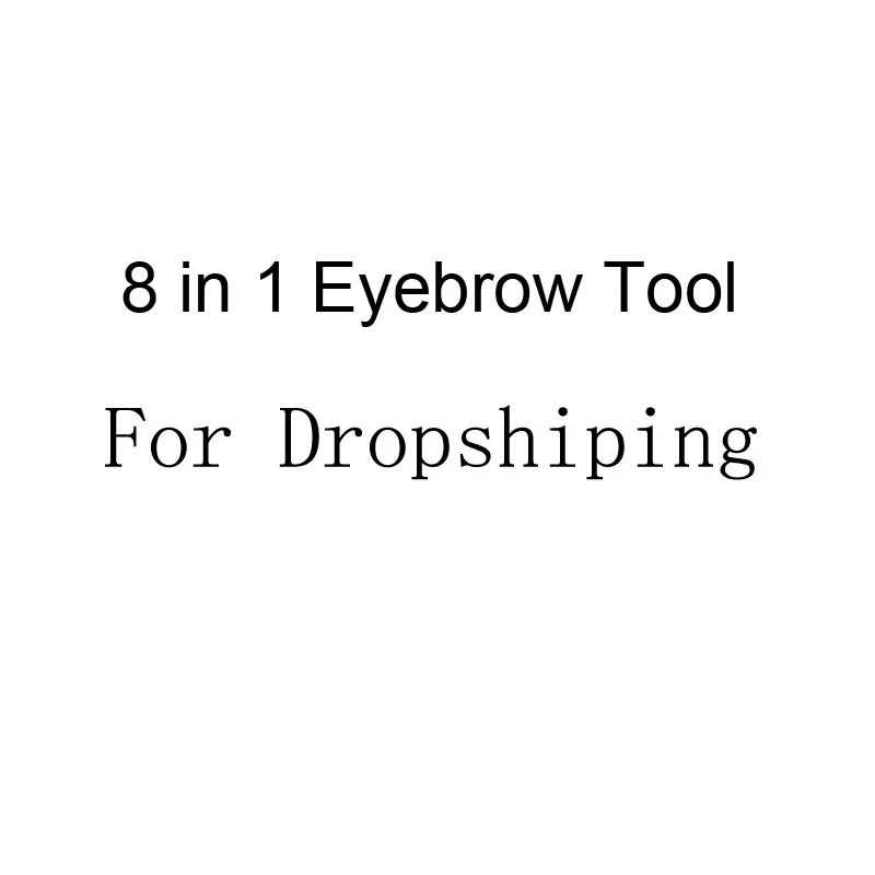 

8 in 1 Eyebrow tool for PE brazil