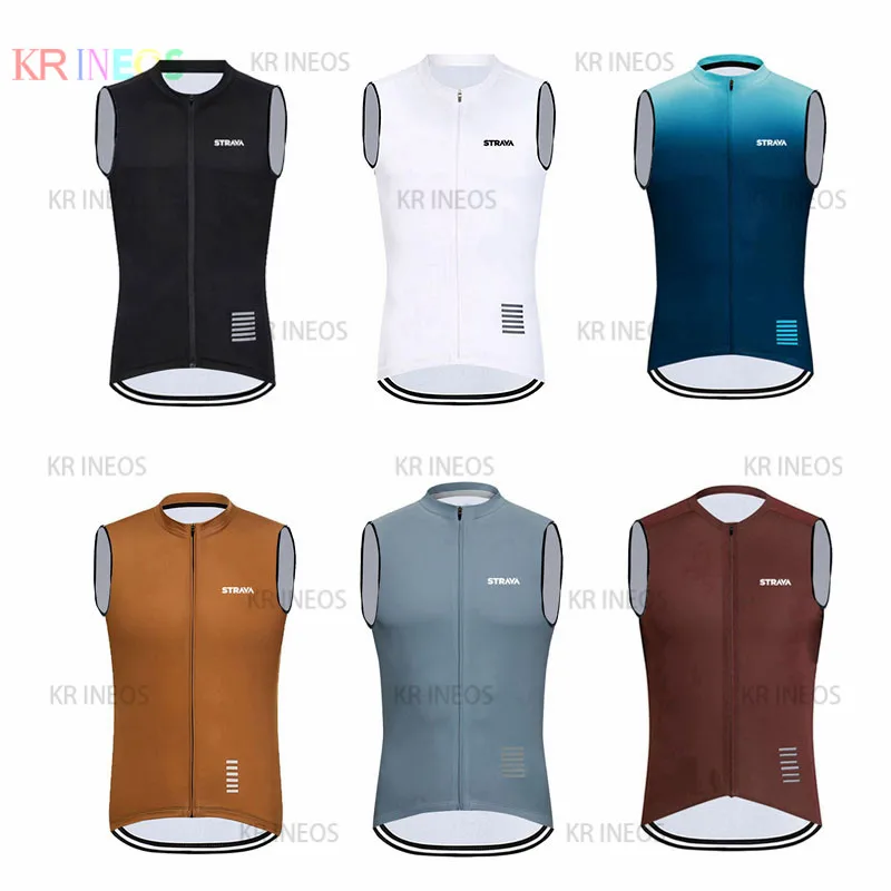 Summer Sleeveless Cycling Vest Men Jersey Bike Clothes Breathable And Quick-Drying | Спорт и развлечения