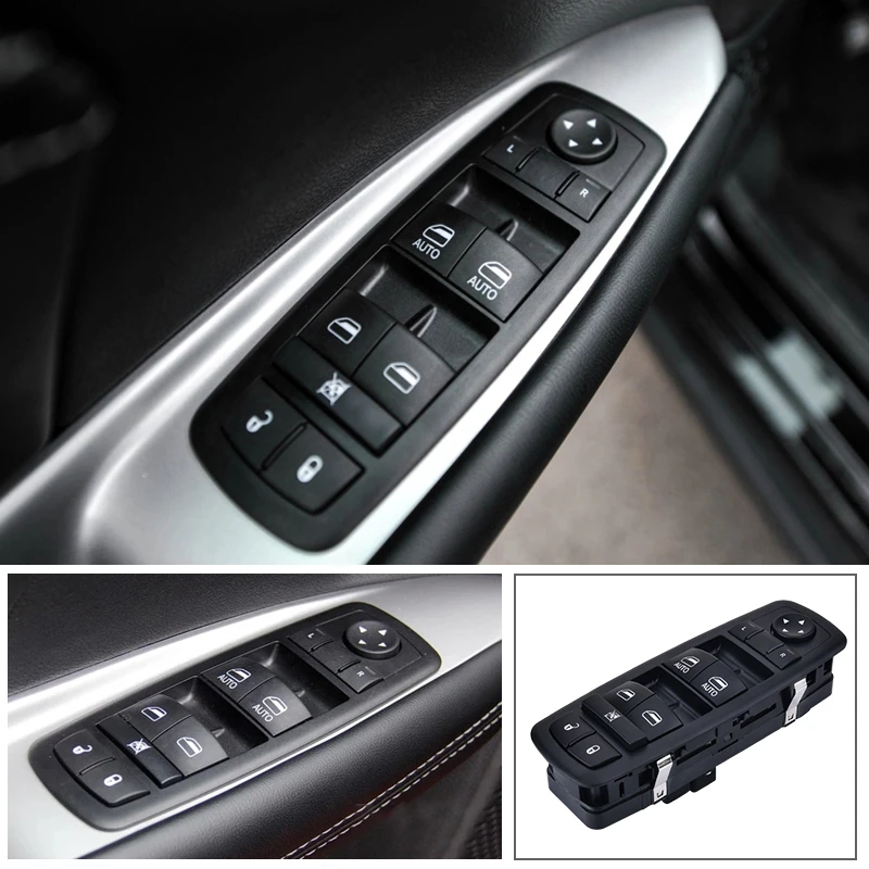 SPEEDWOW Power Window Master Control Switch For Dodge Charger Chrysler 200 300 Ram 4 Door Replaces# 68231805AA | Автомобили и