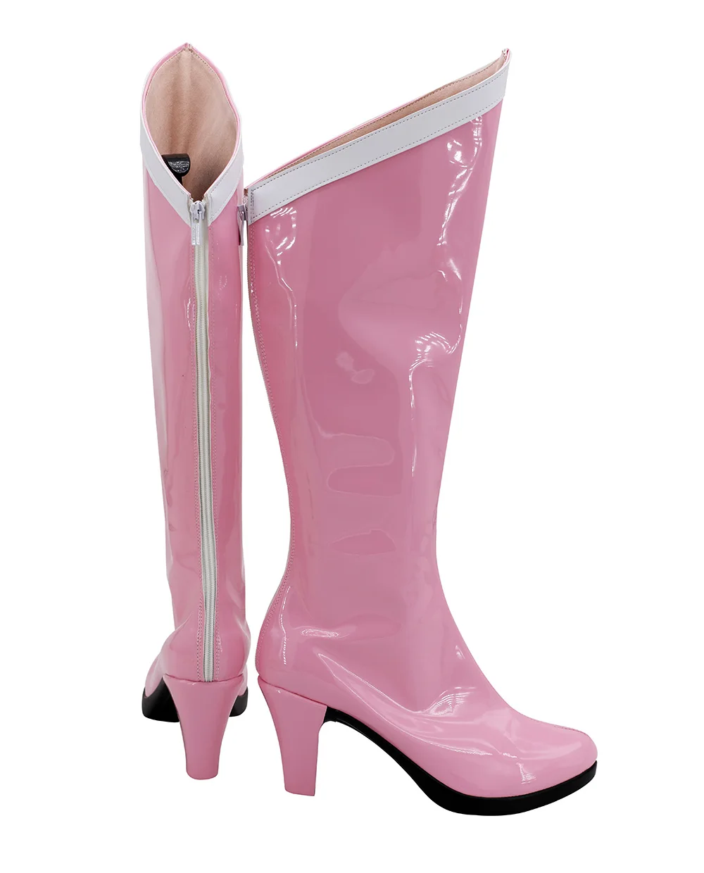 Sailor Moon Chibiusa Tsukino Cosplay Boots Pink Over-knee Shoes Custom Made Any Size for Unisex (3)