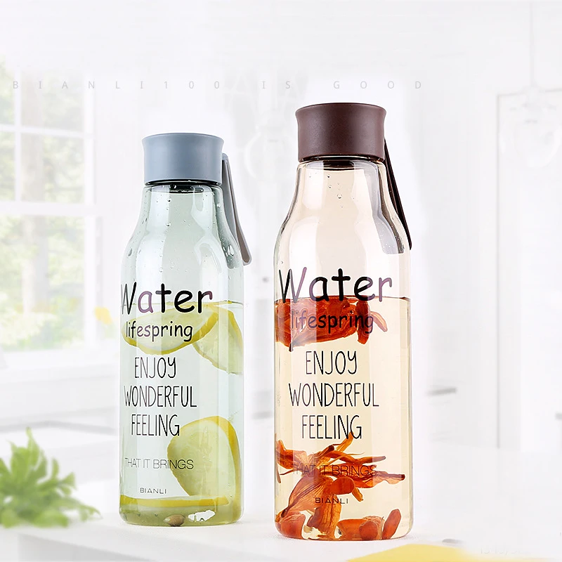 Pan da My bottle модные спортивные пластиковые бутылки для воды креативная портативная Автомобильная Подарочная бутылка для воды для женщин и студентов