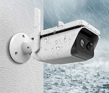 

Solar Powered Outdoor Security Camera, Wireless IP Camera with Accurate Motion Detection, Wide Angle Range, Quick Alert and Nigh