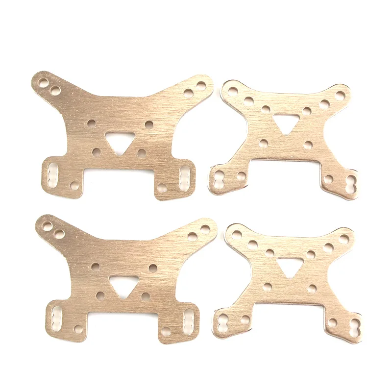 

2Pcs Front/Rear Shock Tower Board Set Replacement Accessories Parts Fit for WLtoys 144001 1/14 4WD Electric RC Car