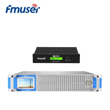 

FMUSER 500W 600W FM Broadcast Transmitter With Digital RDS Encoder Radio Data System Encoder For FM Radio Station
