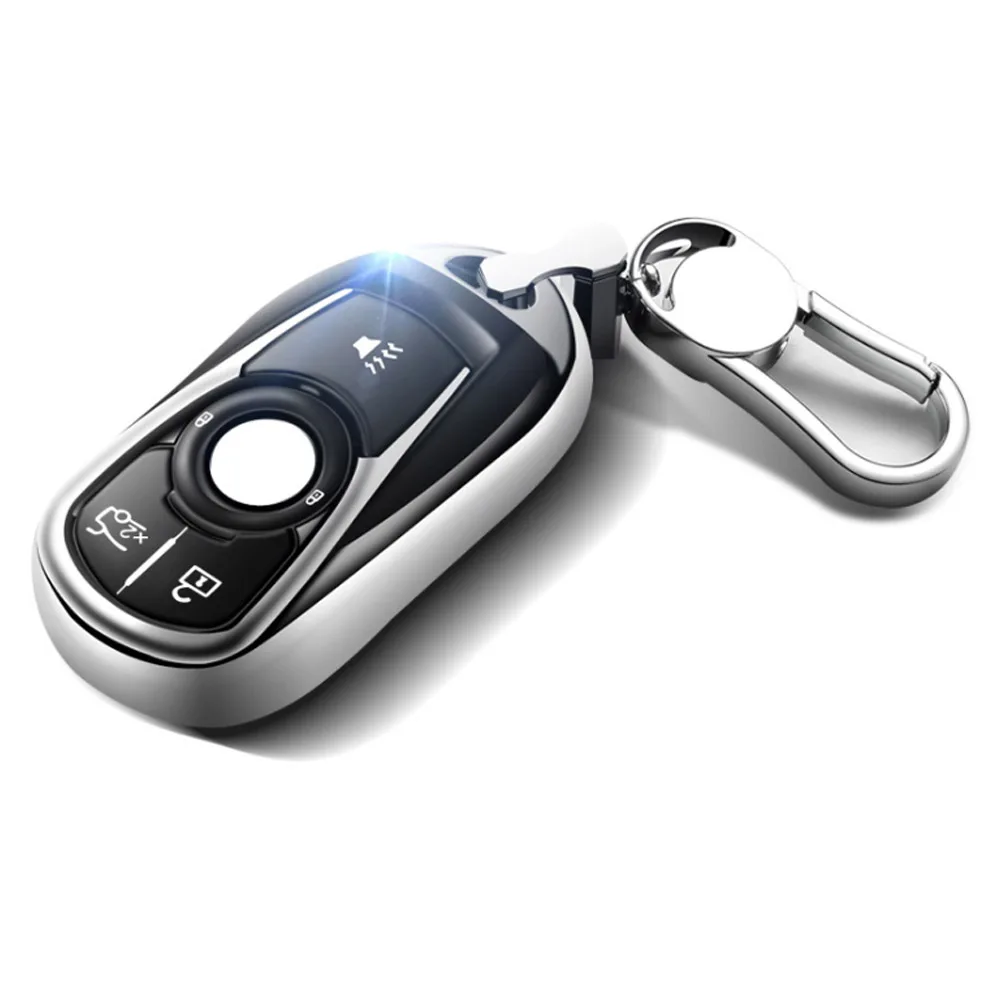 A Silver ТПУ Автомобильный Дистанционный корпус умного ключа крышка ключа Держатель для Buick ENCORE ENVISION Лакросс VELITE5 GL8 - Название цвета: A Silver