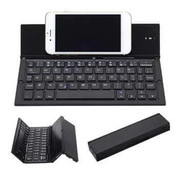 

Phone Tablet PC Mini Folding Keyboard Traval Bluetooth Foldable Wireless Keypad