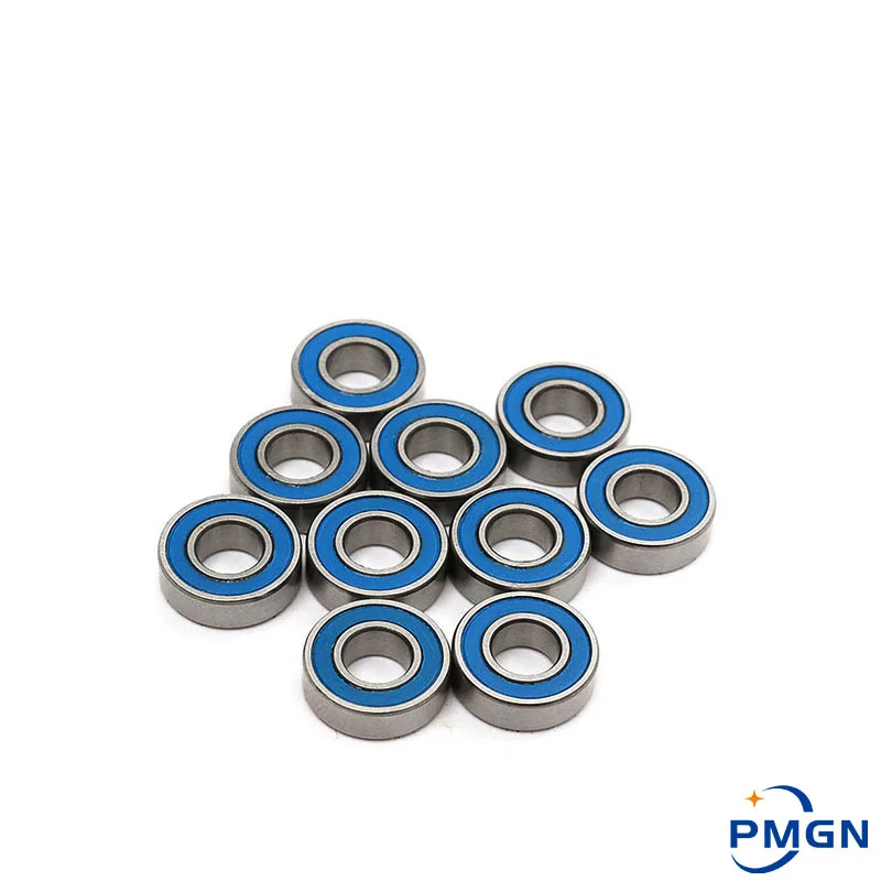 10 PCS ABEC-5 MR126-2RS MR126 2RS MR126 RS MR126RS 6x12x4mm Blue rubber sealed miniatuur Hoge kwaliteit diepgroefkogellager