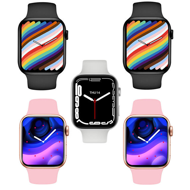 Smart Watch IWO 7 i7 PRO MAX Smart Watch i7 PLUS Bluetooth Call Waterproof Sport Diy Wallpaper Men Women Smart Watch X8 MAX