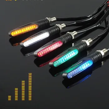 

2PCS 12V motorcycle scooter LED lamp turn signal light