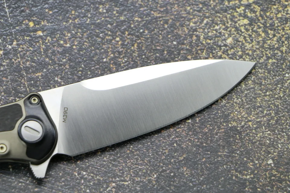 VENOM BONE DOCTOR откидной складной нож M390 bladeTitanium рычаг CF Открытый Кемпинг Охота выживания карманный фрукты Ножи EDC инструменты