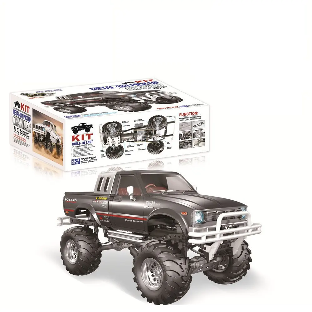 HG P407A 1/10 2 4G 4WD Радиоуправляемый автомобиль в комплекте для TOYATO Metal 4X4 пикап без