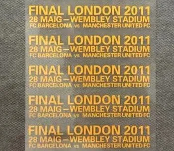 

Final London 2011 Patch Final Match Details Heat Transfer Soccer Patch Badge