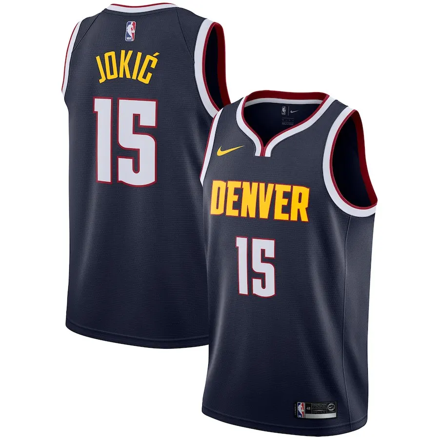 A+++ Качественная мужская одежда для взрослых#15 Nikola Jokic Jersey Denver - Цвет: for men