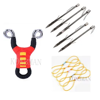 

Multifunctional Shooting Fish Slingshot Sling shot Outdoor Camping catapult hunting tools Fish Dart Fishing Slingshot bow set