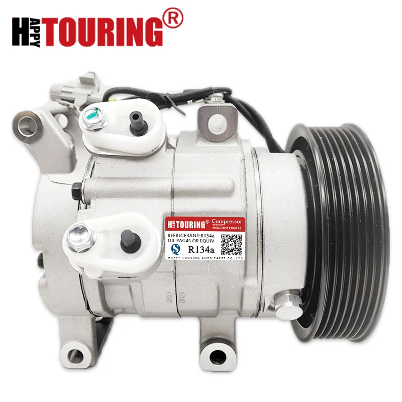 Новый компрессор кондиционера 10S11C для TOYOTA Hilux III pick up 2.5L 3.0L 447160 1970 2020 447180 8280 447260