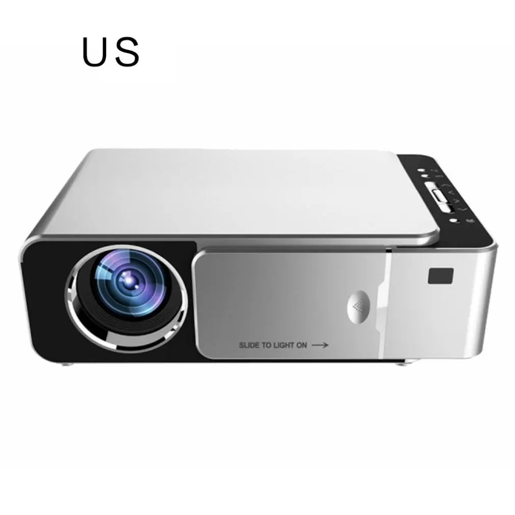 

T6 Led Mini High Definition Resolution Projector Regular Version Red Smart Portable Office Wifi Home Theater Projector