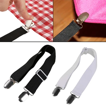 

1/4 Pcs Adjustable Bed Sheet Mattress Cover Home Grippers Clip Holder Fasteners Elastic Straps Fixing Slip-Resistant Belt