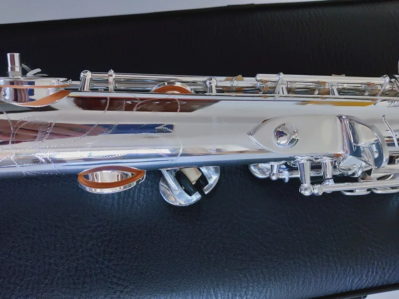 Лучшее качество Япония S992 B плоский сопрано саксофон музыкальные инструменты саксофон латунь посеребренный чехол профессиональный