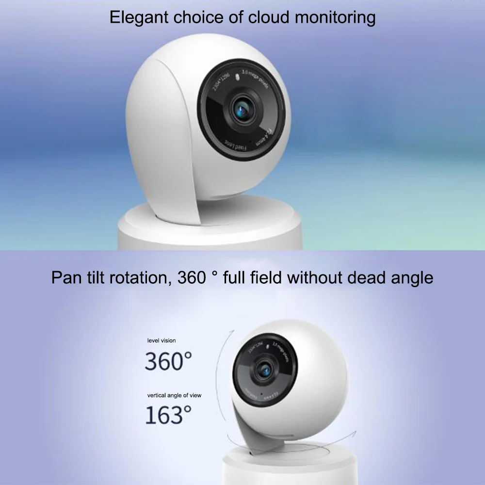 Беспроводная сетевая камера видеонаблюдения TP Link 3 Мп PTZ Wi Fi IP 360 градусов Full View 1080P