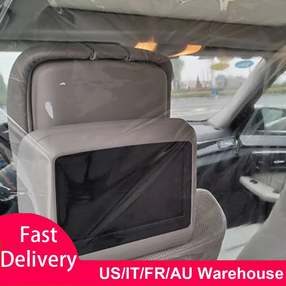 

Car Taxi Isolation Film Full Surround Protective Cover Separate Front and Rear Rows Isolate Protection Driver and Guest For Car