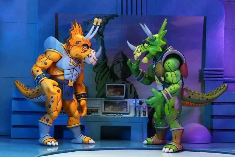 NECA Commander Zarax and Dinosaur Zork set 7 
