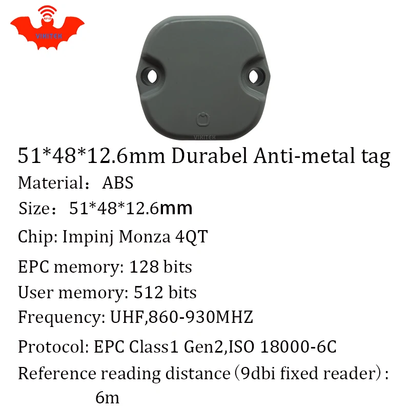 UHF RFID Метка 915 м 868 M4QT 20 шт. Бесплатная доставка 51*48*12 5 мм Строительная техника