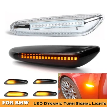 

For BMW X3 X1 X5 E83 E84 E53 E46 E60 E61 E81 E82 E87 E88 E90 E91 E92 E93 LED dynamic side marker turn signal indicator lights