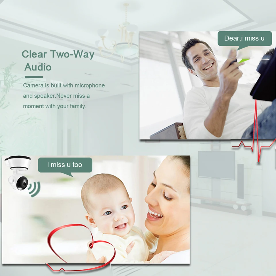 US $18.99 30% OFF|Wireless Smart Camera 720P HD Home WiFi IP Security Baby Monitor Two way audio Anti theft monitor 355° Night vision Camera US $18.99 30% OFF|Wireless Smart Camera 720P HD Home WiFi IP Security Baby Monitor Two way audio Anti theft monitor 355° Night vision Camera