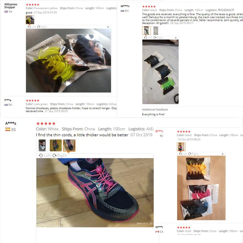 1Pair 23 colors Sneaker ShoeLaces Elastic No Tie Shoe Laces Stretching Lock Lazy laces Quick Rubber Shoelace Shoestrings