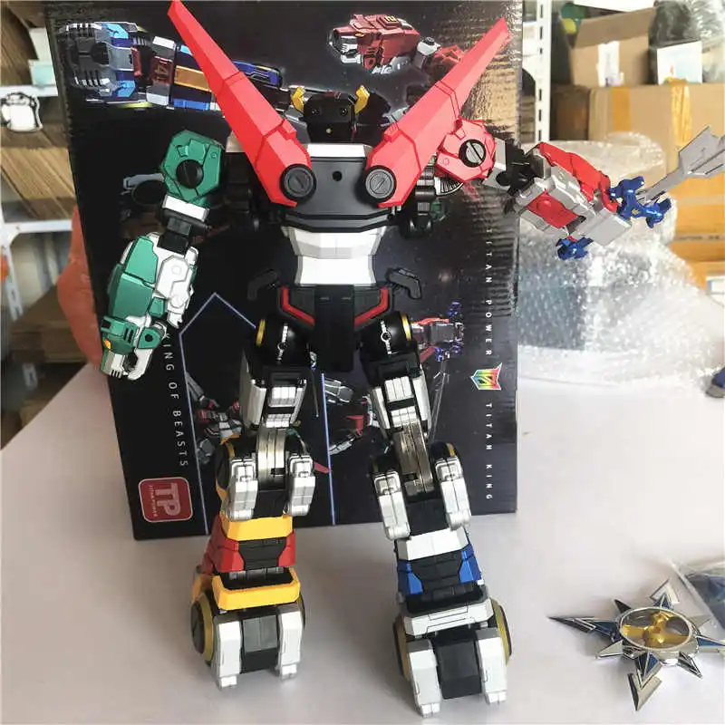 5 в 1 Voltron супер сплав Soul Beast King GoLion Металл трансформация фигурка робота игрушка Рождественский подарок для ребенка
