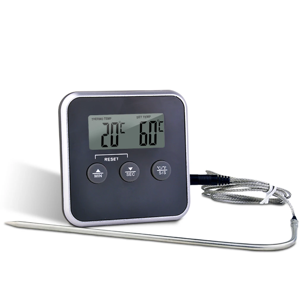 Digitale Voedsel Temperatuurmeter Snelle Lezen Grillen Olie Bakken Tool Huishoudelijke Outdoor - AliExpress