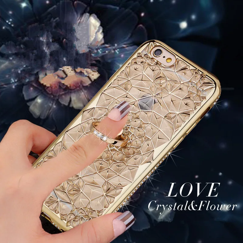 

Glitter Ring Holder Case For Xiaomi Redmi Note 7 6 5 Plus Redmi 7 6A 5 6 Pro K20 TPU Cover For Xiaomi Mi 8 Lite Mi8 6X 5X EEMIA