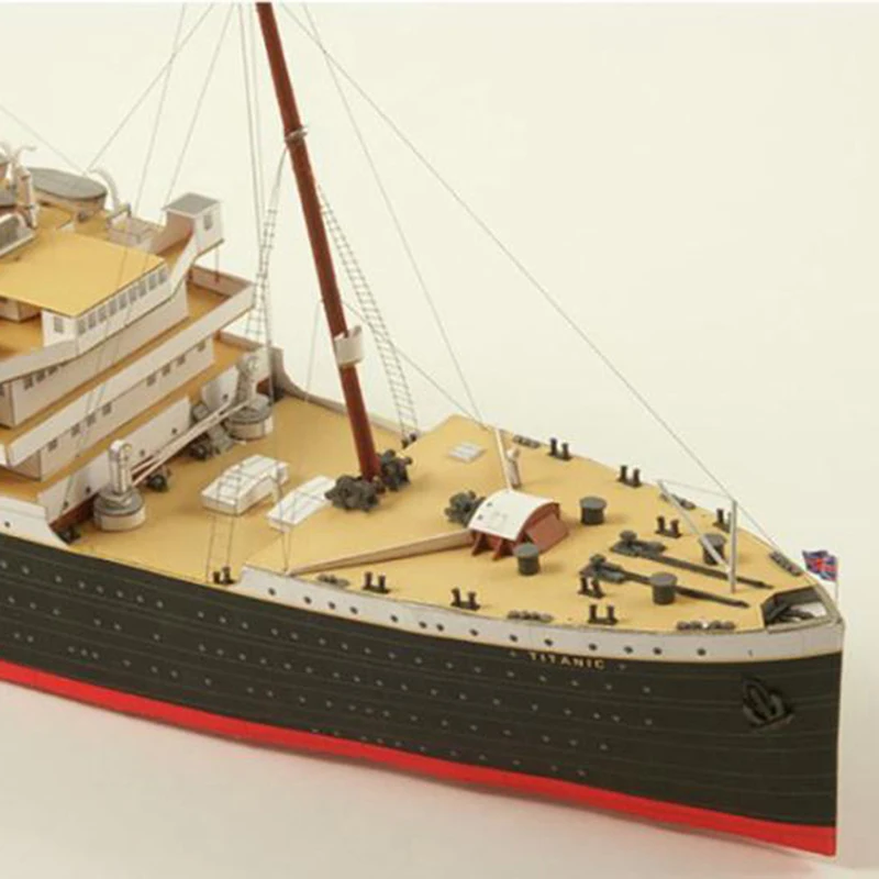 3D Paper Model DIY Titanic Ship Toys For Children 1 Pc 1:400