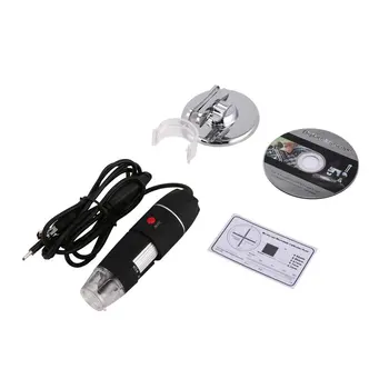 

8 LED Digital Microscope Three in One USB Endoscope Camera Microscopio 1000X Stereo Electronic Magnifier Plug and Play