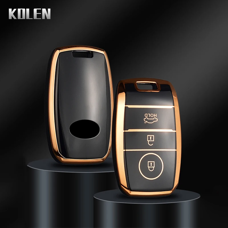 New TPU Car Remote Key Case Cover Shell For KIA Rio Rio5 Sportage Ceed Cerato K3 KX3 K4 K5 Sorento Optima Picanto Keyless | Автомобили и